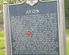 Avon Historical Marker