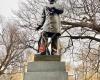 Charles Sumner Statue - Boston Public Garden