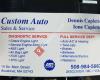 Custom Auto Sales & Services