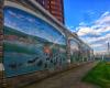 Roebling Murals at the Covington Riverfront