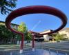 Shumway Fountain - Red Hoop