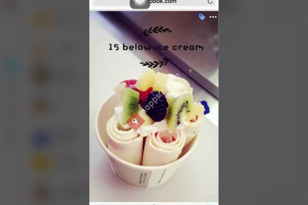 15 Below Ice Cream