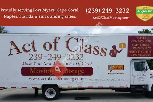 Act of Class Moving & Storage | Movers Fort Myers, Naples Movers & Fort Myers Movers