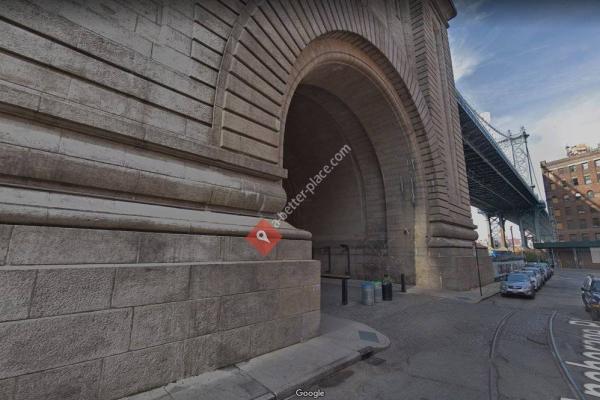 Archway Under the Manhattan Bridge