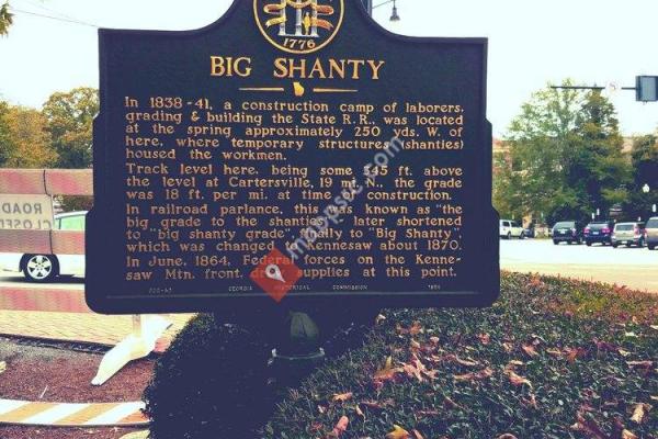 Big Shanty Historical Marker