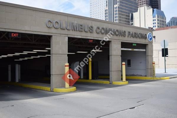 Columbus Commons Underground Parking Garage