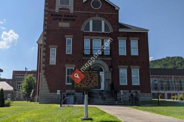 Courthouse Burned Historical Marker