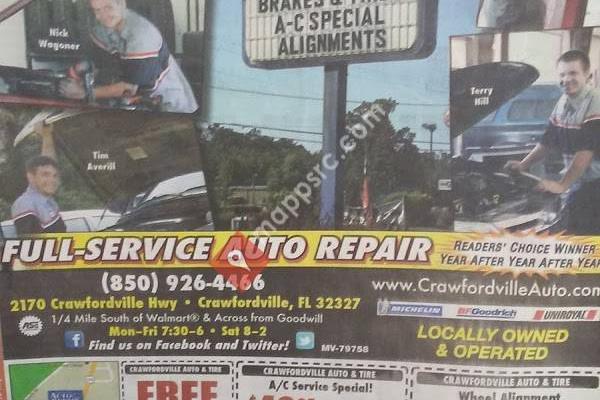 Crawfordville Auto Repair and Tires