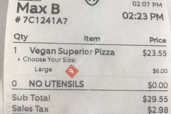 Curry In A Hurry Pizza