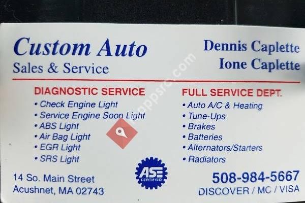 Custom Auto Sales & Services