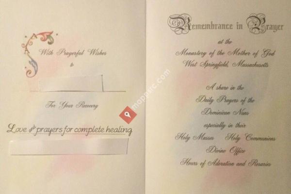 Dominican Nuns Card Office