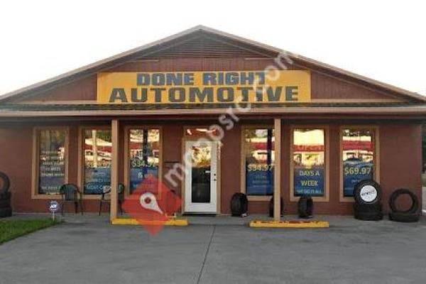 Done Right Automotive Auto Repair & Tire