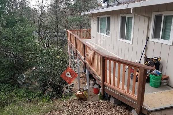 Evergreen Fence and Deck