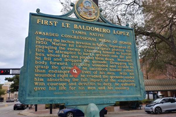 First Lt. Baldomero Lopez Historical Marker