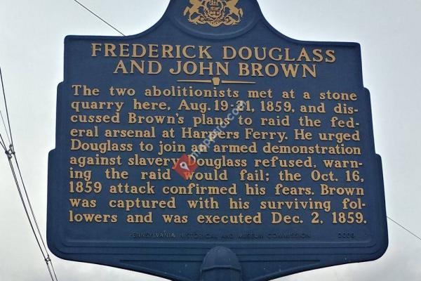 Frederick Douglass and John Brown Historical Marker