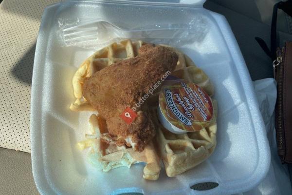 Groovy Chicken And Waffles