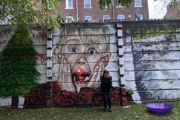 Home Alone Mural