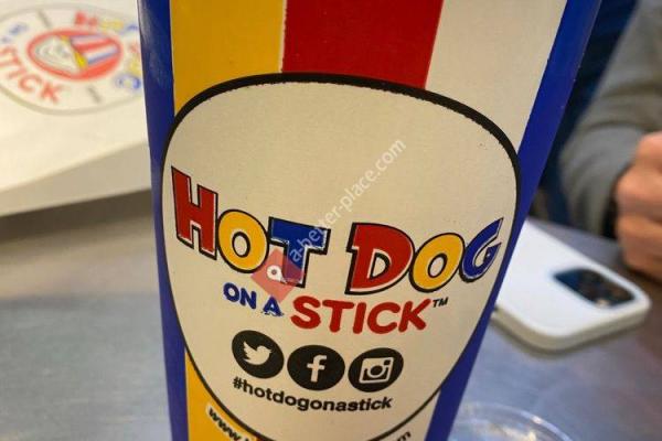 Hot dog on a stick