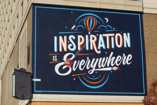 Inspiration Is Everywhere Mural