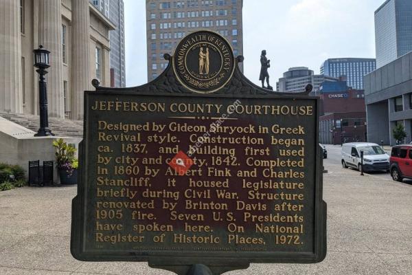 Jefferson County Courthouse Historical Marker