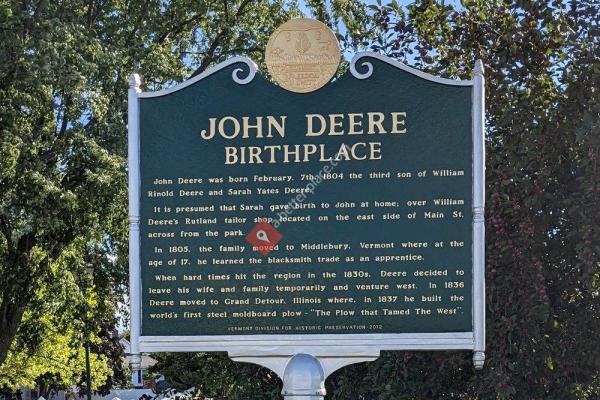 John Deere Birthplace Historical Marker