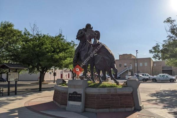 John Simpson Chisum Equestrian Statue