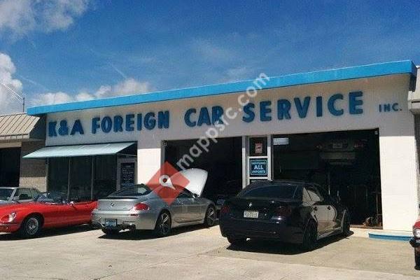 K & A Foreign Car Services Inc.