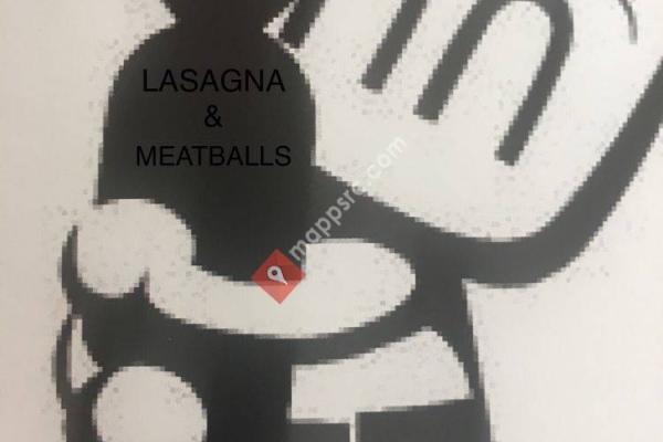 LaBomb Lasagna & Meatballs