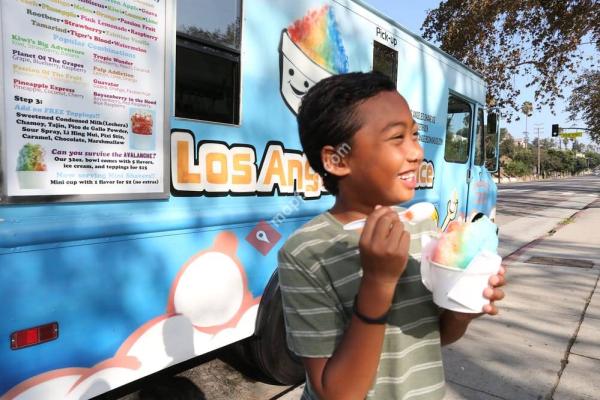 Los Angeles Shave Ice Truck