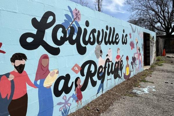 Louisville Is A Refuge Mural