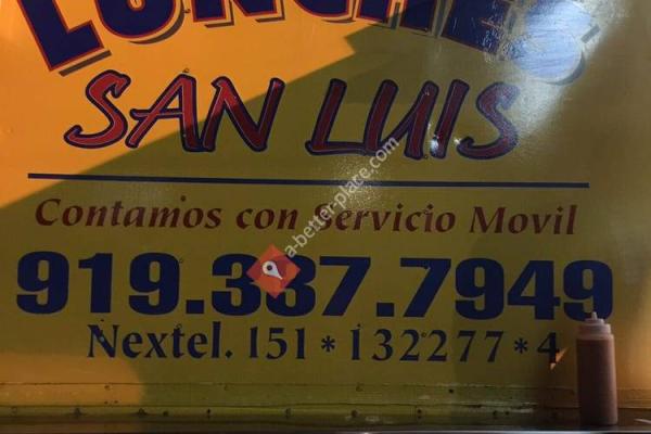 Lunches San Luis