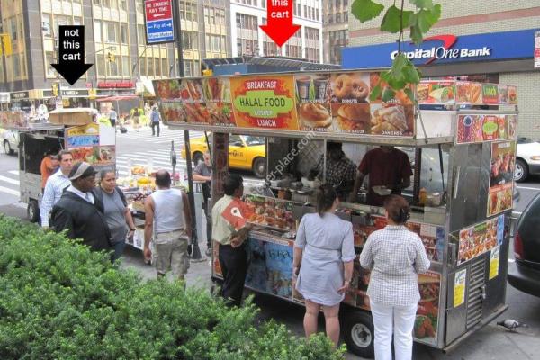 Middle Eastern Food Cart