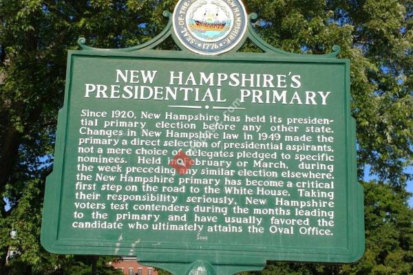 New Hampshire's Presidential Primary Historical Marker