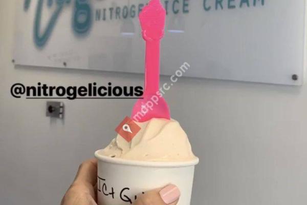 Nitrogelicious Nitrogen Ice Cream