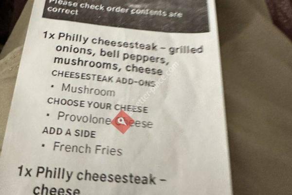 Philly Fresh Cheesesteaks
