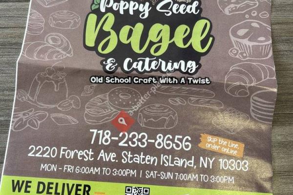 Poppy Seed Bagel & Catering