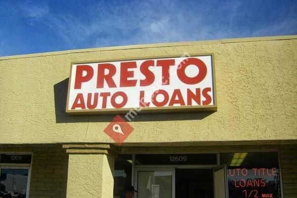 Presto Auto Loans