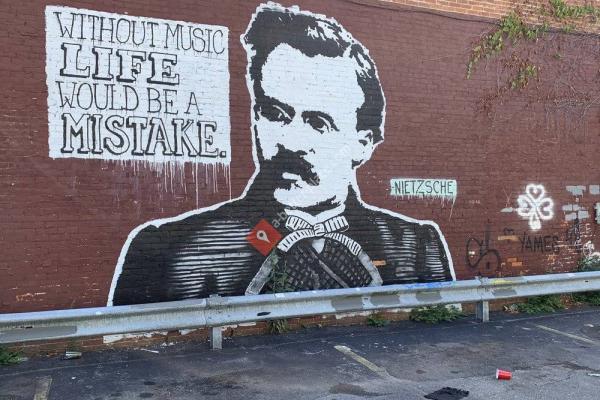 Public Art - Nietzsche