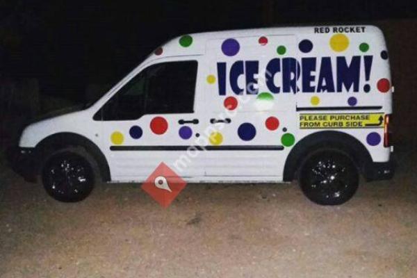 Red Rocket Ice Cream Truck