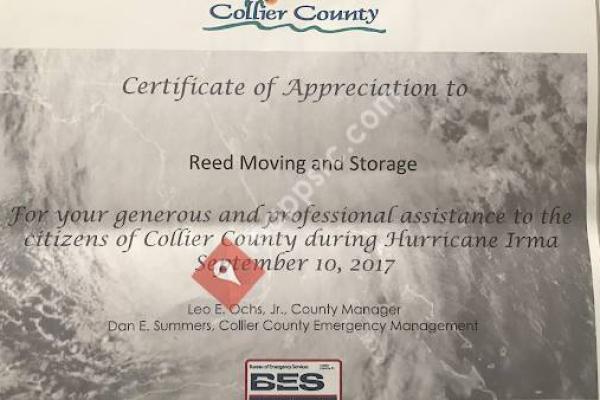 Reed's Moving & Storage LLC - Naples, FL