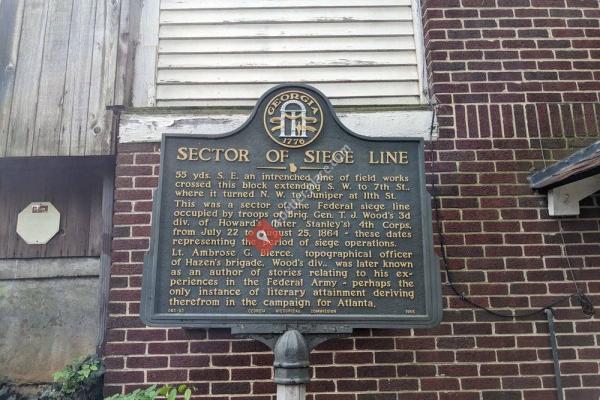 Sector of Siege Line Historical Marker