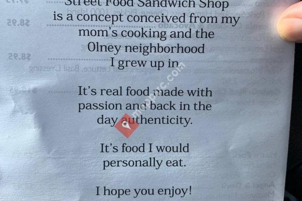 Street Food Sandwich Shop