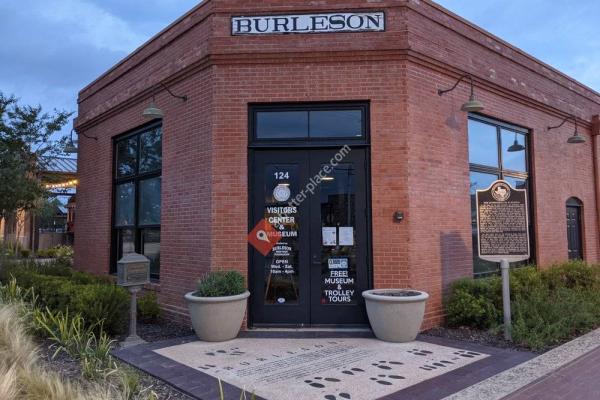 The Interurban in Burleson Historical Marker