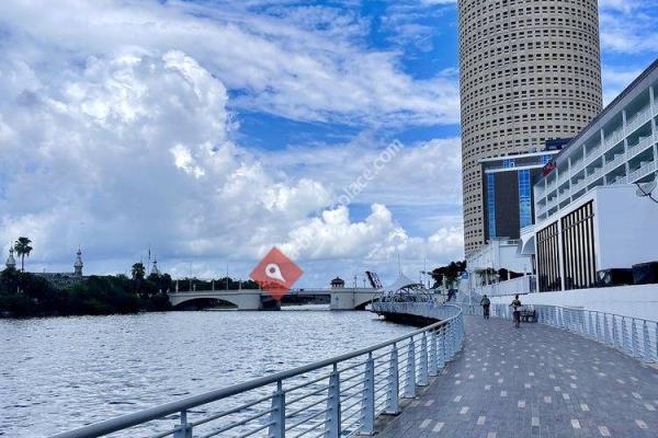 The Tampa Riverwalk