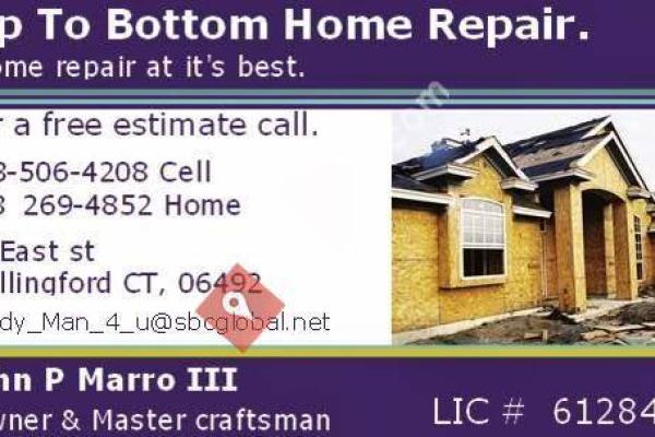 Top to Bottom Home Repair