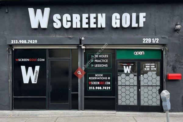 W Screen Golf