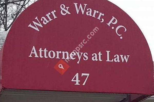 Warr & Warr, PC Attorneys at Law