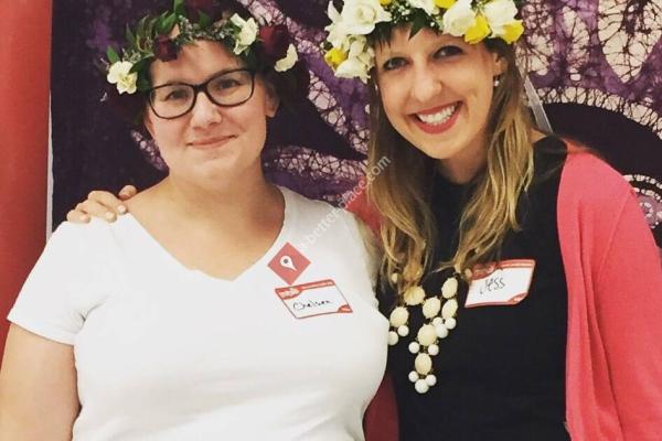 Yelp Event: Flower Crown Workshop at Strange's Florists